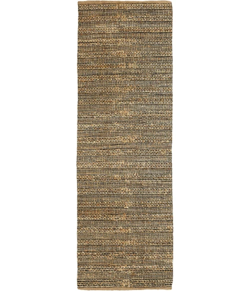 LR Home Natural Fiber Tan/Gray 03336 2 ft. 6 in. X 7 ft. 9 in. Rect. Rug