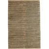 LR Home Natural Fiber Tan/Gray 03336 10 ft. X 14 ft. Rect. Rug