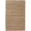 LR Home Natural Fiber Brown NATUR 4ft. x 6ft. Rectangle Rug