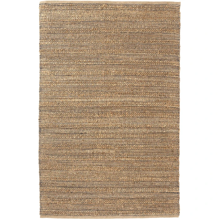 LR Home Natural Fiber Brown NATUR 4ft. x 6ft. Rectangle Rug