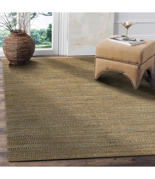 LR Home Natural Fiber Brown NATUR 4ft. x 6ft. Rectangle Rug