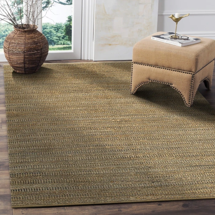 LR Home Natural Fiber Brown NATUR 4ft. x 6ft. Rectangle Rug
