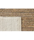 LR Home Natural Fiber Brown NATUR 4ft. x 6ft. Rectangle Rug