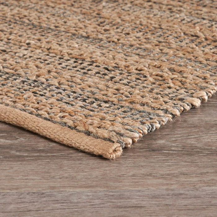 Rugs Town Fiber Tan/Gray 3336 7 ft. 9 in. X 9 ft. 9 in. Rect. Rug