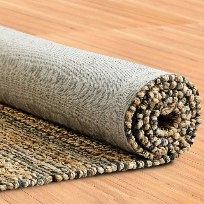 Rugs Town Fiber Tan/Gray 3336 7 ft. 9 in. X 9 ft. 9 in. Rect. Rug