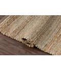 LR Home Natural Fiber Brown NATUR 4ft. x 6ft. Rectangle Rug