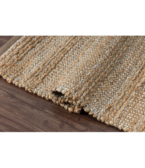 LR Home Natural Fiber Brown NATUR 4ft. x 6ft. Rectangle Rug