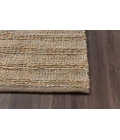 LR Home Natural Fiber Brown NATUR 4ft. x 6ft. Rectangle Rug