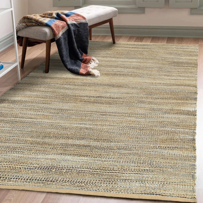 Rugs Town Fiber Brown NATUR 4ft. x 6ft. Rectangle Rug