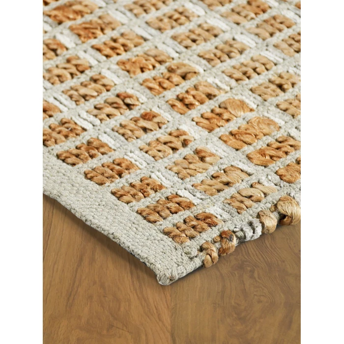 Rugs Town Fiber Natural/Gray 3341 5 ft. X 7 ft. 9 in. Rect. Rug