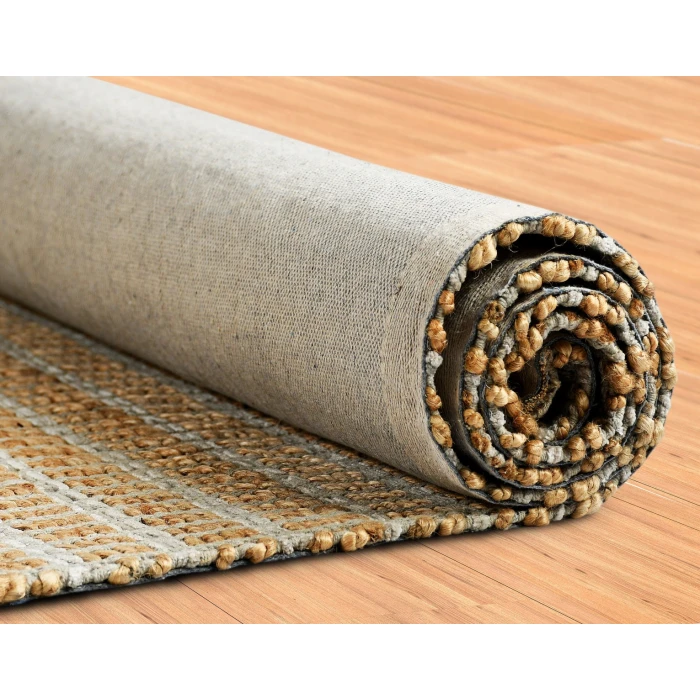 Rugs Town Fiber Natural/Gray 3341 5 ft. X 7 ft. 9 in. Rect. Rug