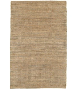 LR Home Natural Fiber Natural/Gray 03344 7 ft. 9 in. X 9 ft. 9 in. Rect. Rug