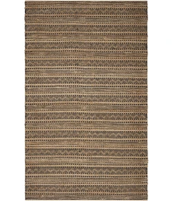 LR Home Natural Fiber Black NATUR 9ft. x 12ft. Rectangle Rug