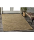 LR Home Natural Fiber Tan NATUR 7ft.9in. x 9ft.9in. Rectangle Rug