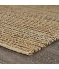 LR Home Natural Fiber Tan NATUR 7ft.9in. x 9ft.9in. Rectangle Rug