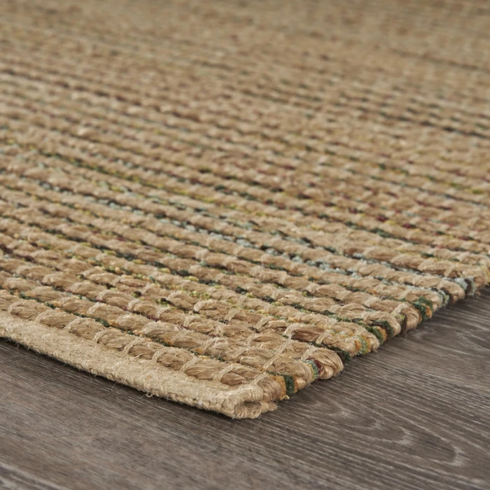 Rugs Town Fiber Tan NATUR 7ft.9in. x 9ft.9in. Rectangle Rug