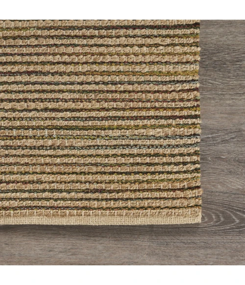 LR Home Natural Fiber Tan NATUR 7ft.9in. x 9ft.9in. Rectangle Rug