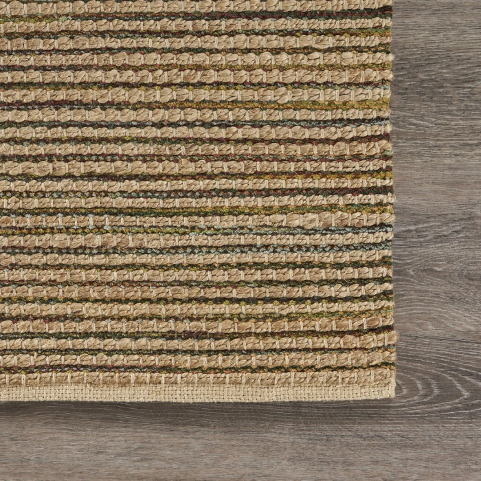 Rugs Town Fiber Tan NATUR 7ft.9in. x 9ft.9in. Rectangle Rug