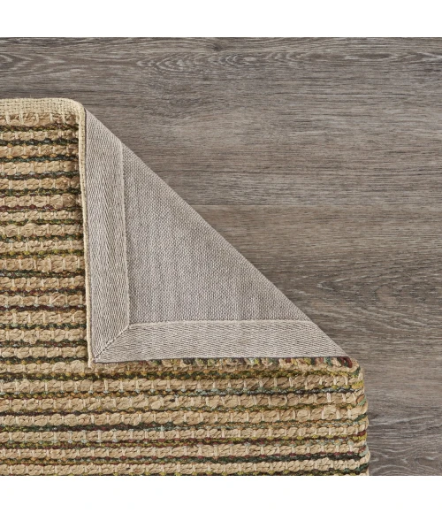 LR Home Natural Fiber Tan NATUR 7ft.9in. x 9ft.9in. Rectangle Rug