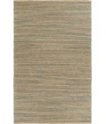 LR Home Natural Fiber Natural/Blue 03378 5 ft. X 7 ft. 9 in. Rect. Rug