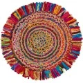 Rugs Town Fiber 3382 Multi 3'6" Round Rug