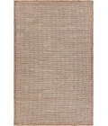 LR Home Natural Fiber Tan/Off-White 03385 9 ft. X 12 ft. Rect. Rug
