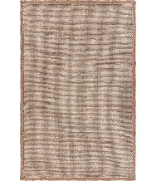 LR Home Natural Fiber Tan/Off-White 03385 9 ft. X 12 ft. Rect. Rug