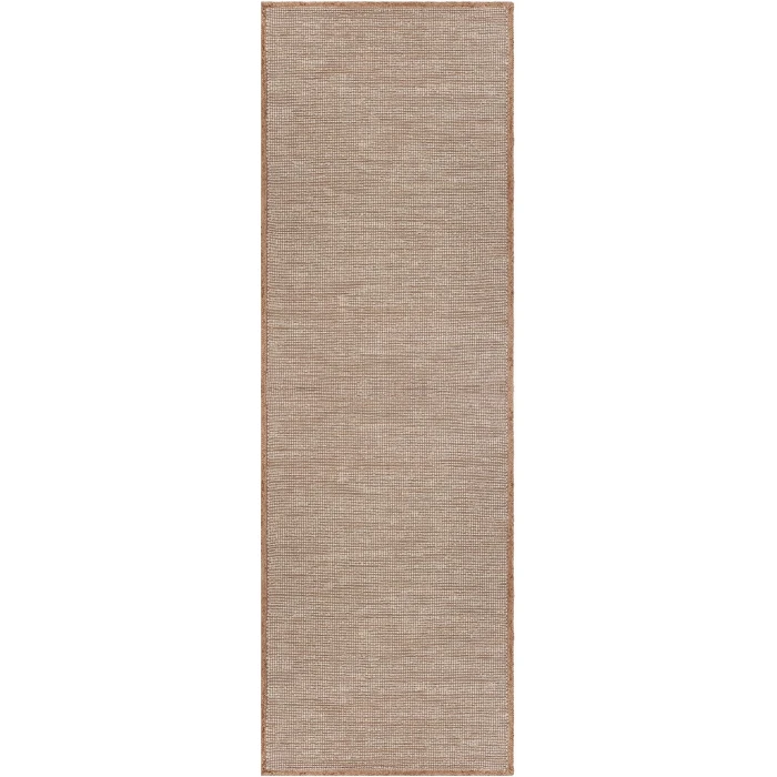 Rugs Town Fiber Brown Asia 2ft.6in. x 7ft.9in. Rect. Rug