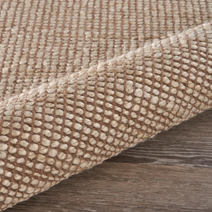 Rugs Town Fiber Tan/Off-White 3385 7 ft. 9 in. X 9 ft. 9 in. Rect. Rug