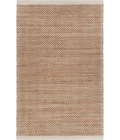 LR Home Natural Fiber Tan/Off-White 03386 7 ft. 9 in. X 9 ft. 9 in. Rect. Rug