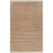 LR Home Natural Fiber Tan/Off-White 03386 9 ft. X 12 ft. Rect. Rug