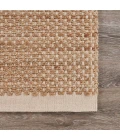LR Home Natural Fiber Tan/Off-White 03386 7 ft. 9 in. X 9 ft. 9 in. Rect. Rug