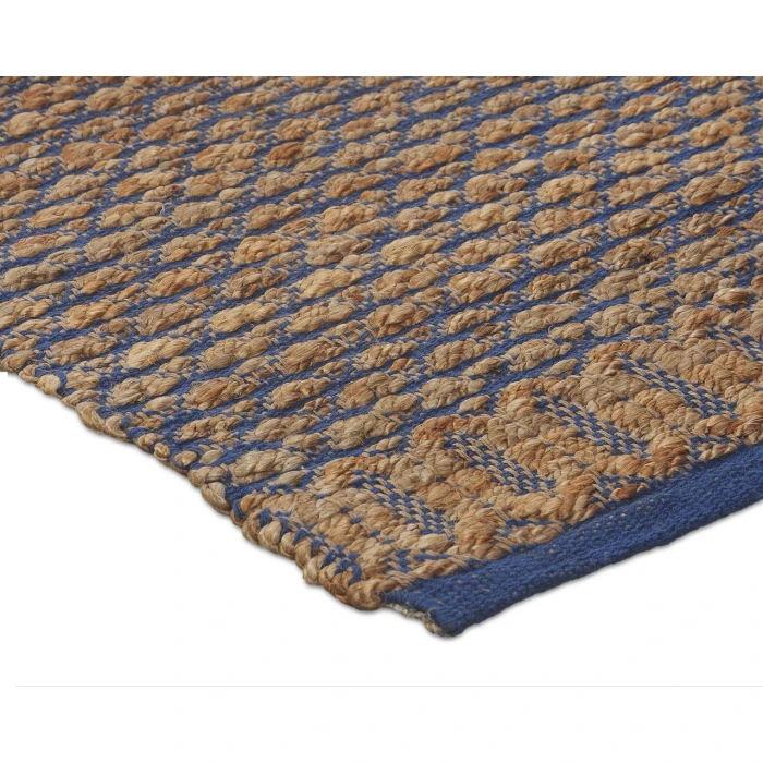 Rugs Town Fiber 3388 Insignia Blue 7'9" X 9'9 Rect. Rug