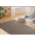 LR Home NATURAL FIBER 3388 Insignia Blue 5' X 7'9 Rect. Rug