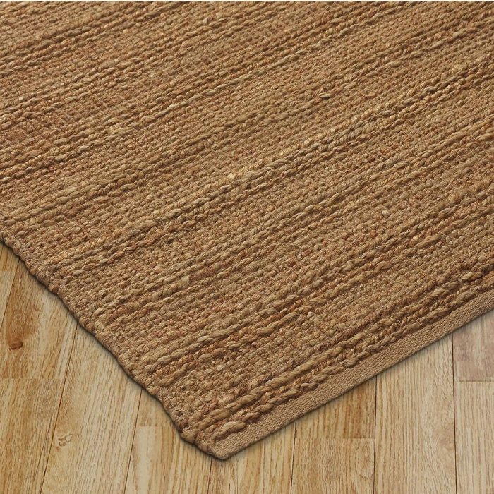 LR Home Natural Fiber Natural 03389 7 ft. 9 in. X 9 ft. 9 in. Rect. Rug