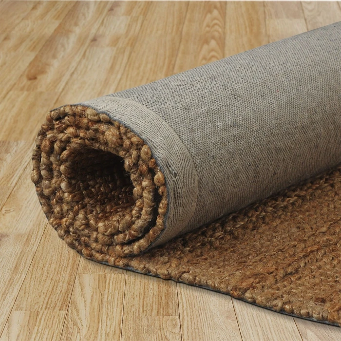 LR Home Natural Fiber Natural 03389 7 ft. 9 in. X 9 ft. 9 in. Rect. Rug
