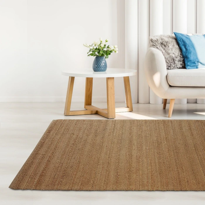 LR Home Natural Fiber Natural 03389 7 ft. 9 in. X 9 ft. 9 in. Rect. Rug