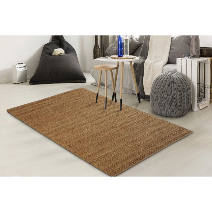 LR Home Natural Fiber Natural 03389 7 ft. 9 in. X 9 ft. 9 in. Rect. Rug