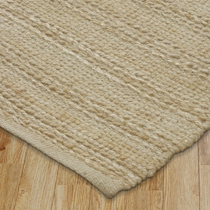 Rugs Town Fiber Ivory NATUR 10ft. x 14ft. Rectangle Rug