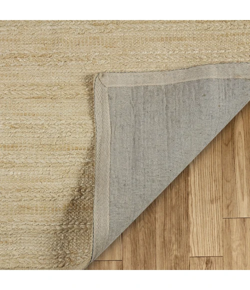 LR Home Natural Fiber Ivory NATUR 10ft. x 14ft. Rectangle Rug