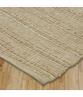 LR Home Natural Fiber Bleach/Ivory 03390 5 ft. X 7 ft. 9 in. Rect. Rug