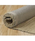 LR Home Natural Fiber Bleach/Ivory 03390 5 ft. X 7 ft. 9 in. Rect. Rug