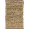LR Home Natural Fiber Green NATUR 2ft. x 3ft. Rectangle Rug