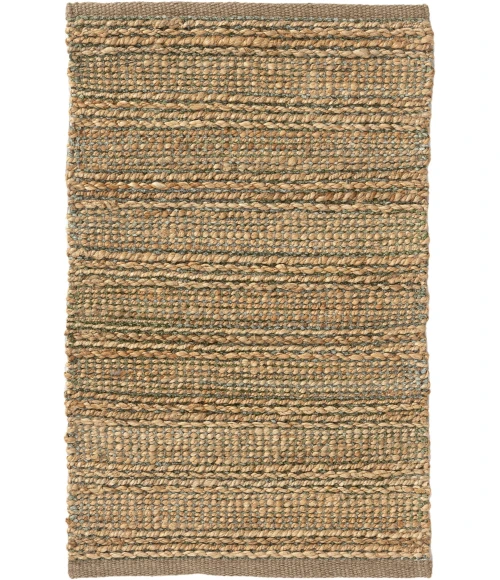 LR Home Natural Fiber Green NATUR 2ft. x 3ft. Rectangle Rug