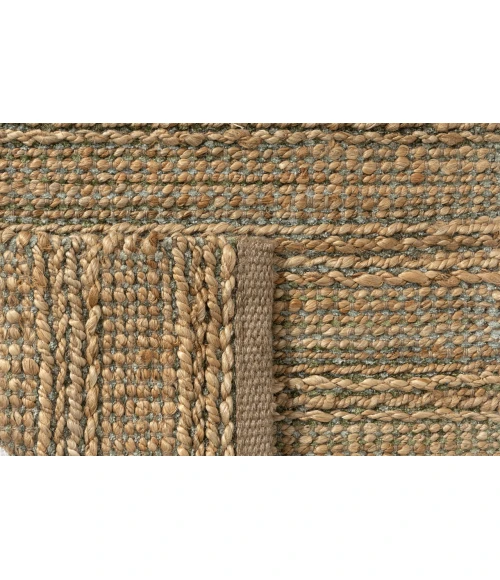LR Home Natural Fiber Green NATUR 2ft. x 3ft. Rectangle Rug