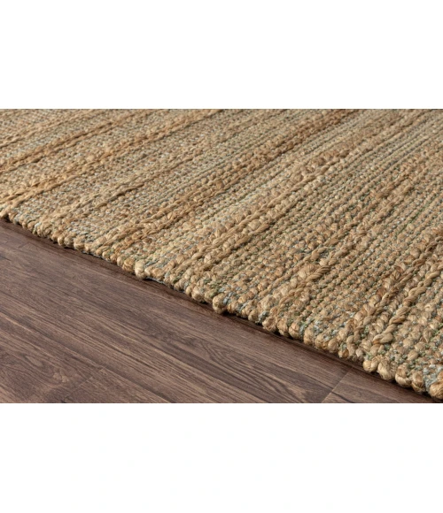 LR Home Natural Fiber Green NATUR 2ft. x 3ft. Rectangle Rug