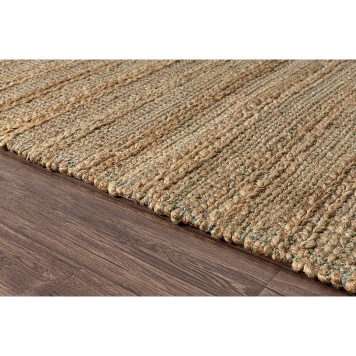 Rugs Town Fiber Green NATUR 2ft. x 3ft. Rectangle Rug