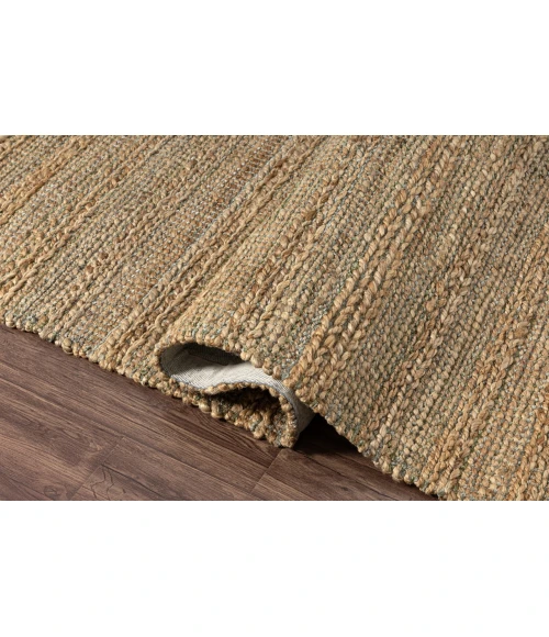 LR Home Natural Fiber Green NATUR 2ft. x 3ft. Rectangle Rug