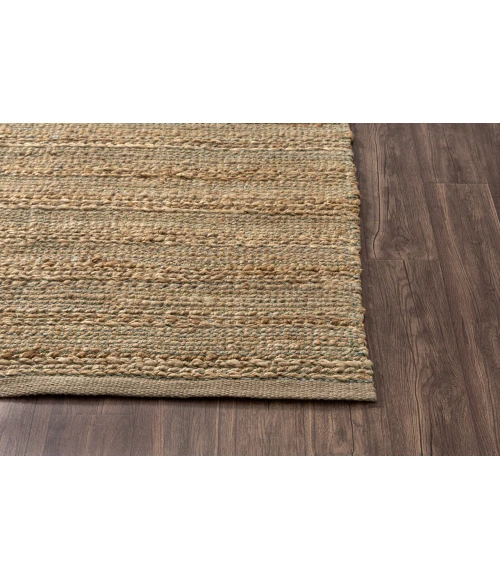 LR Home Natural Fiber Green NATUR 2ft. x 3ft. Rectangle Rug