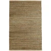 LR Home Natural Fiber Natural/Smoke Green 03391 5 ft. X 7 ft. 9 in. Rect. Rug